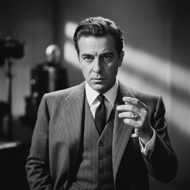 במאי קולנוע איטלקי מחזיק מצלמה