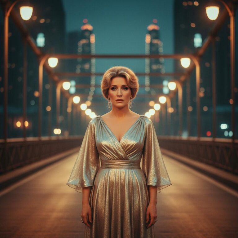 ברברה סטרייסנד מסתכלת למצלמה בסרט קולנועי